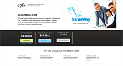 Desktop Screenshot of bloodmark.com